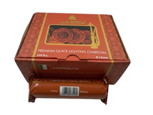 Charbon à allumage rapide AL <span class=keywords><strong>FAKHER</strong></span> personnalisé en gros pour chicha arabe, utilisé pour l'aromathérapie et le barbecue - Product Image 1