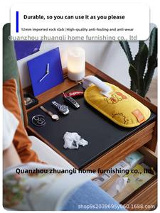 <span class=keywords><strong>Chevet</strong></span> moderne et simple en bois de cerisier, design <span class=keywords><strong>cube</strong></span> de sucre massif, dalle rocheuse, style nordique japonais, meubles de maison - Product Image 3