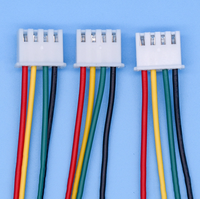 Pabrik baru JST XH2.54 MM steker soket 2 3 4 Pin kabel Terminal konektor