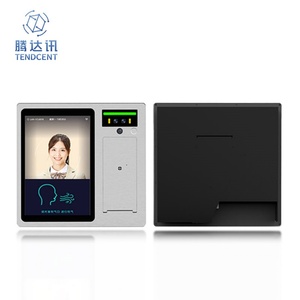 เทอร์มินัลตรวจจับอุณหภูมิและทดสอบแอลกอฮอล์ด้วยระบบไบโอเมตริกซ์สำหรับแอนดรอยด์ รองรับ WIFI ติดผนัง พร้อมระบบจดจำใบหน้า - Product Image 1