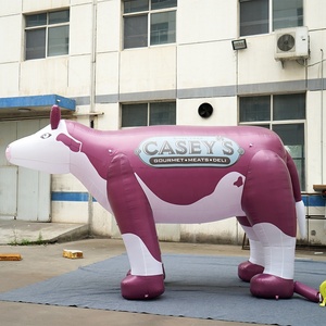 Toro gonfiabile per la pubblicità, gigante toro gonfiabile cartone animato mascotte nella pubblicità gonfiabili - Product Image 5