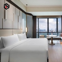 Fournisseurs de meubles d'hôtel Alibaba, design d'intérieur de luxe, ensembles de chambres à coucher en bois massif 5 étoiles