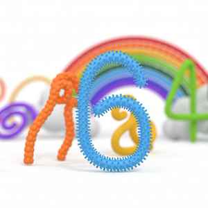 ของเล่นซิลิโคนแบบมีพื้นผิวสำหรับผู้ที่มีภาวะออทิสติก บรรเทาความวิตกกังวล สมาธิสั้น ปลอดสาร BPA เหมาะสำหรับผู้ใหญ่และเด็ก ของเล่นแปลกใหม่สำหรับงานปาร์ตี้ - Product Image 1