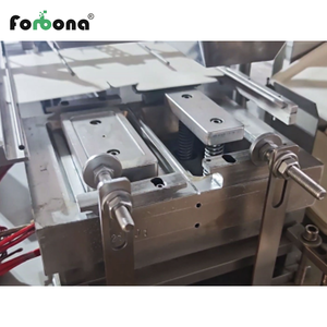 फोनबोना सफेद कार्डबोर्ड टेवे फास्ट फूड पैकेजिंग बॉक्स बनाने मशीन पीएलसी नियंत्रित गियरबॉक्स मोटर - Product Image 4