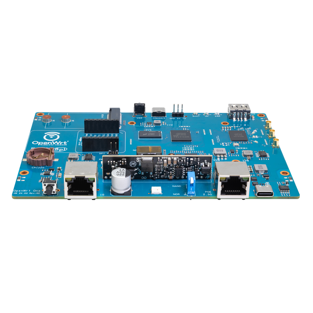 Banana Pi Openwrt One Router Board with Wifi 6 & 2.5gbe