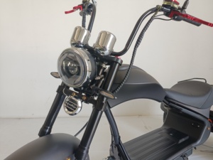 Scooter électrique à trois roues Citycoco avec pneus larges, tricycle E Chopper, moto pour adultes - Product Image 3
