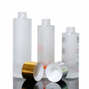 Vente en gros de flacons en verre cosmétiques givrés de 30 g, 50 g, 40 ml, 100 ml, 120 ml, pots en verre pour crème pour le visage, lotion, flacon pour soins de la peau - Product Image 6