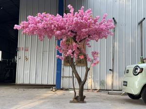 ต้นซากุระประดิษฐ์ตกแต่ง ดอกซากุระสีชมพู ดอกซากุระปลอม สำหรับตกแต่งภายในและภายนอกบ้าน สำนักงาน งานปาร์ตี้ - Product Image 4