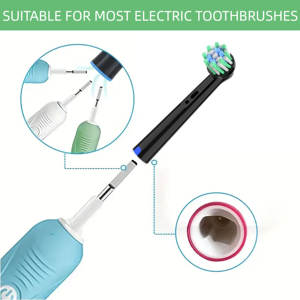 หัวแปรงสีฟันไฟฟ้า1แพ็คหัวแปรง4หัวเปลี่ยนได้จาก EB-50A - Product Image 5