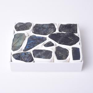 STOCK, <span class=keywords><strong>pietra</strong></span> grezza naturale vari di cristalli quarzo guarigione campioni minerali pietre con confezione in scatola - Product Image 6