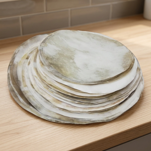Peau de tambour en peau de chèvre écossaise faite à la main, monocouche, couleur naturelle, pour tambours Bodhrán - Product Image 2