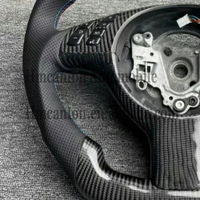 Volant de direction en cuir perforé et fibre de carbone populaire pour BMW E46 M3 M6 E61 E62 E63