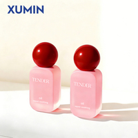 Flacon pompe cosmétique de luxe en verre carré arrondi avec capuchon dôme, vide, couleur personnalisée, emballage pour sérum et soins de la peau