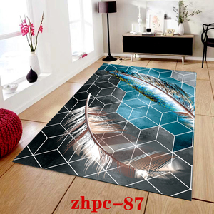Large Area Cheaper Trendy Nordic <strong>Custom</strong> 3d Printing Floor <strong>Carpets</strong> and Rugs - Product Image 5