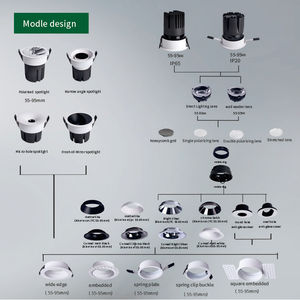 Factory Custom Waterproof IP65 Dimmable Ceiling Spotlight <strong>Fittings</strong> Anti Glare10w COB LED Recessed Downlight - Product Image 2