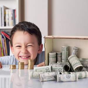 Hộp tiền bằng gỗ tái sử dụng hộp tiền người lớn hộp tiền hộp tiền bằng gỗ heo đất đếm ngược với 2000 đô la mục tiêu - Product Image 6