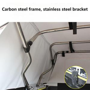 Capote de benne de <span class=keywords><strong>camion</strong></span> tout-terrain <span class=keywords><strong>pliable</strong></span> et souple, sur mesure, en acier au carbone, avec installation facile pour Mazda BT 50 Pickup Truck - Product Image 6