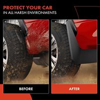 Garde-boue universels pour voiture, grande taille, lot de 4, anti-éclaboussures, protection de pare-chocs, imperméables, vente en gros