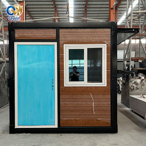 Contenedor Plegable <span class=keywords><strong>de</strong></span> Alta Calidad <span class=keywords><strong>de</strong></span> 20 pies, Casa Contenedor, Oficina Modular Móvil, Taller <span class=keywords><strong>de</strong></span> Acero Transpirable - Product Image 4