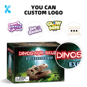 Kit de Excavación de Cráneo de Dinosaurio de Alta Calidad, Kit de Excavación de Dinosaurio, Decoración de Esqueleto de Cabeza, Regalo de Ciencia Arqueológica, Juguete Educativo para Niños - Product Image 4