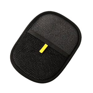 Gants anti-poils Ai Youjia pour l'élimination des poils de chat, lavables, brosse pour animaux de compagnie, usage domestique, forme arquée, en polyester - Product Image 2