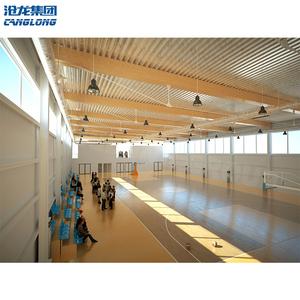Profesional al por mayor de diseño gimnasio estadio cobertizo estructura de acero galvanizado centro de Fitness edificios - Product Image 5