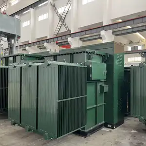 Üretici doğrudan satış 75 kva 112.5 kva 4160v 220v silikon bakır 3 fazlı ped-monte trafo