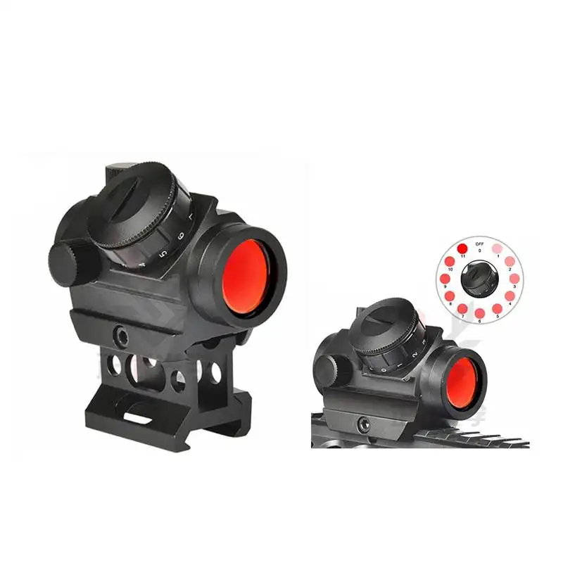 Holografik Sight çin kırmızı nokta görüşü Lens taktik refleks işıklı Reticles kapsam kolimatör Sight kırmızı lazer ile