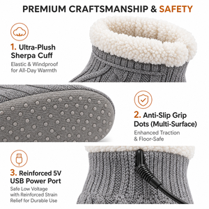Chaussettes chauffantes doublées polaire OEM pour collections de bas d'hiver, avec support pour la conception de produits, la révision des échantillons et l'emballage pour les marques - Product Image 3