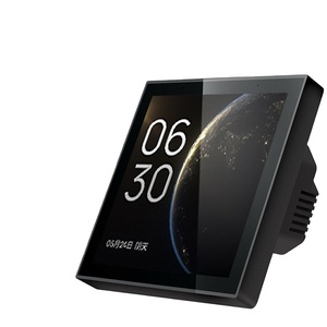 SQ Panel de Control Inteligente para el Hogar con Pantalla de <span class=keywords><strong>4</strong></span> Pulgadas, Compatible con Tuya, <span class=keywords><strong>Alexa</strong></span>, Linux y Zigbee, con Soporte para Idiomas Inglés y Árabe - Product Image 1