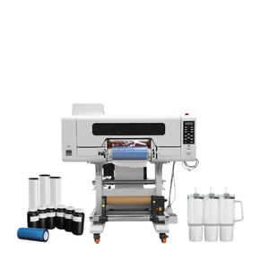 Imprimante DTF UV A3 rouleau-à-roule avec 1600 têtes, CMYK Blanc+Vernis, Machine d'impression d'autocollants entièrement automatique A3 - Product Image 2