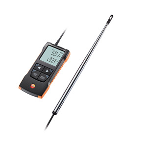 Anemómetro Térmico Testo 425, Medidor de Velocidad del Viento de 0.0130 M S, Medidor de Flujo de Aire Portátil - Product Image 2
