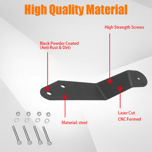 Support de montage de toit UTV de haute qualité 4 pouces support de montage de barre lumineuse LED pour UTV <span class=keywords><strong>Can</strong></span> <span class=keywords><strong>Am</strong></span> <span class=keywords><strong>Maverick</strong></span> XRS Commander 800 1000 - Product Image 3