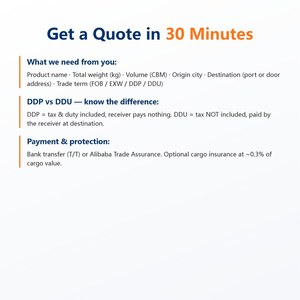 บริการขนส่งสินค้าทางเรือจากจีนไปอเมริกา แบบ DDP Door to Door พร้อมบริการตัวแทนรับจัดการขนส่งสินค้า จัดส่งรวดเร็วจากจีนไปอเมริกา - Product Image 5