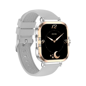 1.75 pouces AMOLED femmes montre intelligente 2025 HK82 avec bt appel femmes santé fréquence cardiaque sommeil smartwatch - Product Image 2