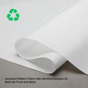 ستائر عمودية ذكية كهربائية تعمل بالواي فاي، طبقة مزدوجة مضادة للأشعة فوق البنفسجية ومقاومة للماء، لحماية الخصوصية وتعتيم الغرفة، بتصميم عصري - Product Image 6