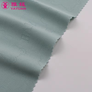 Tissu en maille respirant à motifs de lettres et d'animaux, 160 g/m², 92 % polyester, 8 % élasthanne, tissu jacquard tricoté pour pyjamas et sous-vêtements - Product Image 4