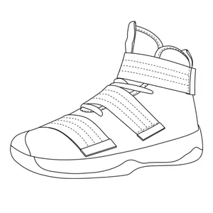 男士运动鞋A3品牌时尚运动鞋来样定做篮球鞋高帮休闲鞋橡胶定制Logo批发复古网布