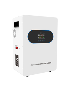 GCSOAR 2500W MPPT 12V 2560WH Batterie LiFePO4 Onduleur à Onde Sinusoïdale Pure Système de Stockage d'Énergie Tout-en-un pour Usage Domestique Adaptateur CA - Product Image 2