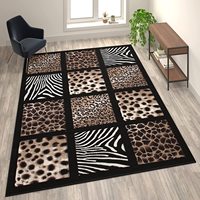 Vente en gros d'usine, tapis et carpettes de nouvelle conception 2023, salon, grande taille, imprimé léopard, tapis nordiques personnalisés avec logo