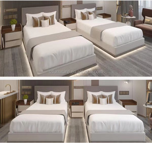 Muebles de Dormitorio Modernos de Madera Maciza Ecológicos para Hoteles Cinco Estrellas, Personalizados Directamente de Fábrica para Sala de Estar y Dormitorio - Product Image 3