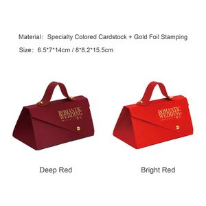 Düğün şeker kutuları ve çantaları-yaratıcı çin/kore tarzı hediye kutuları, düğün iyilik için el şeker torbalar - Product Image 6