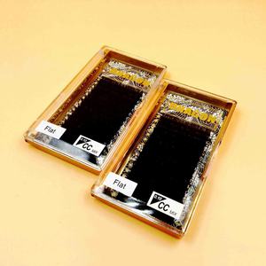 Premium Chine Haute Qualité Super Noir Plat Fait À La Main J Curl Naturel Long Lash Extensions Top Vente En Gros Cils - Product Image 2