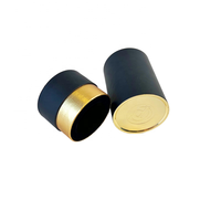 Boîtes cylindriques en carton personnalisées écologiques et réutilisables pour thé, herbes, aliments pour bébés, emballages de luxe haut de gamme, logo personnalisé, couleur personnalisée