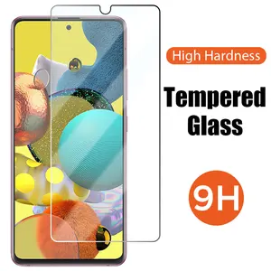 Твердое закаленное стекло 9H для Samsung A7 2018 A750 A6 A8 Plus, Защита экрана для Galaxy A51 A71 A31 A21S A50 A70 A30, стекло для телефона