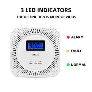 Safewill üretici akıllı ev Wifi Tuya PM2.5 sıcaklık ve nem CO CH4 kapalı hava monitör Muiti gaz dedektörü - Product Image 3