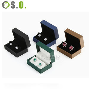 Cajas de Joyería al por Mayor en Verde, Azul y Dorado, con Logotipo Personalizado, para Collares, Pulseras, Pendientes y Anillos - Product Image 6