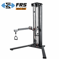 FRS Machine à poulies double réglable avec câble, Entraîneur fonctionnel, Équipement de fitness pour la musculation à domicile et usage commercial