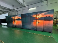 Pantalla LED Plegable HXT P4, Portátil, Personalizable, a Todo Color, para Publicidad en Centros Comerciales y Salas de Conferencias