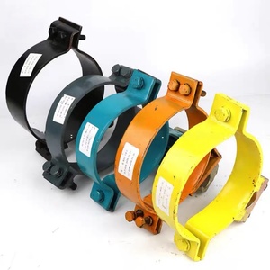 Collier de serrage en acier de haute qualité pour tuyau d'huile de bras hydraulique, flèche et godet d'excavatrice 25*25*6cm - Product Image 1